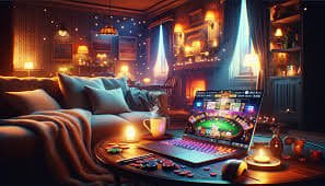 rubahwin mobile app interface showing slot tournaments and live casino options