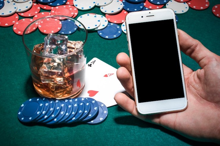 rubahwin mobile site interface showing slot games and live-dealer lobby